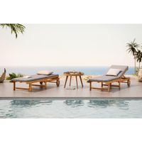 Ambia Garden ZÁHRADNÉ LEŽADLO drevo, textil