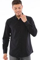 G721 DEWBERRY MEN'S SHIRT-BLACK