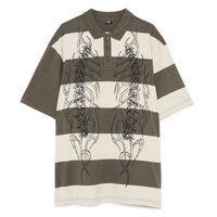 Cropp - Polo majica s potiskom - temno siva