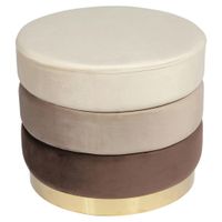 MID.YOU TABURETKA, textil, 50/42 cm