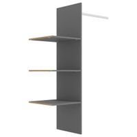 Xora VNITŘNÍ ČLENĚNÍ, šedá, 48/159/42 cm