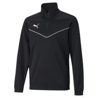 PUMA Sportska sweater majica 'TeamRise'  crna