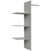 MID.YOU VNITŘNÍ ČLENĚNÍ, šedá, 87/148/50 cm