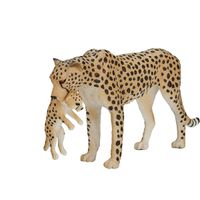 Mojo Gepardí samice s mládětem figurka