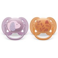 Philips Avent Ultrasoft Premium 6-18m duda Animal Girl 2 kos