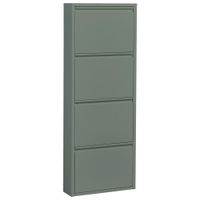 Boxxx VÝKLOPNÁ SKRINKA NA TOPÁNKY, šalviovozelená, 51/137/16 cm