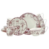 Creatable KOMBINOVANÝ SERVIS Adelaide Rot 16-dielne