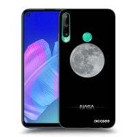 Silikónový čierny obal pre Huawei P40 Lite E - Moon Minimal