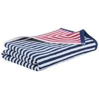 Esposa PLÁŽOVÁ OSUŠKA, 90/180 cm, modrá, červená