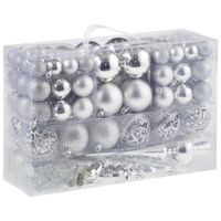 X-Mas SADA VIANOČNÝCH GULÍ 111-dielne