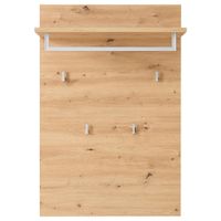 VEŠIAKOVÝ PANEL, dub artisan, 78/117/30 cm