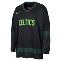 Nike NBA Boston Celtics City Edition Hockey Jersey - Pánske - Dres Nike - Čierne - FZ0343-010 - Veľkosť: XL