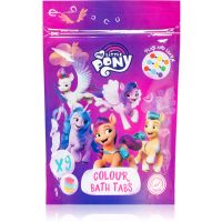 My Little Pony Colour Bath Tabs кольорові шипучі таблетки для ванни 9x16 гр