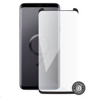 Screenshield ochrana displeje Tempered Glass pro SAMSUNG G965 Galaxy S9 Plus (case friendly), černá
