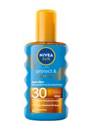 Nivea Olej na opalování ve spreji podporující zhnědnutí SPF 30 Sun (Protect & Bronze Oil) 200 ml
