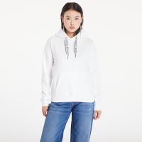 Bluza Tommy Jeans Boxy Logo Drawcord Hoodie White L