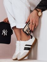 Sportowe sneakersy damskie NISTI białe Dstreet