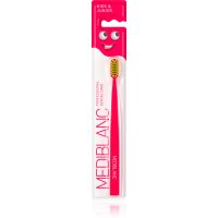 MEDIBLANC KIDS & JUNIOR Ultra Soft οδοντόβουρτσα για παιδιά ύπερ-μαλακό Pink 1 τμχ
