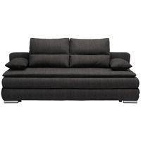 Livetastic ROZKLÁDACÍ POHOVKA, textil, tmavě šedá