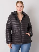 Black reversible jacket plus size