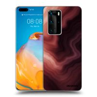 Silikónový prehľadný obal pre Huawei P40 Pro - Rouge