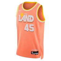 Nike Dri-FIT Cleveland Cavaliers Donovan Mitchell Swingman Jersey - Pánske - Dres Nike - Oranžové - HM5977-836 - Veľkosť: XL