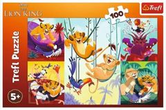 Odvážný Lví král - puzzle z kategorie 60 - 300 dílků