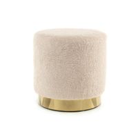 TABURET, kov, textil, 35/35/35 cm