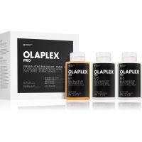 Olaplex Set Bond Building Kit Travel Size θεραπεία για τα μαλλιά για χημικά επεξεργασμένα μαλλιά 3 τμχ