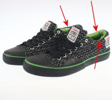 Low Sneakers Frauen - Canvas Lo - VISION - MY786 38,5
