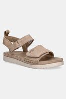 UGG Detské semišové sandále UGG GOLDENSTAR
