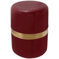 MID.YOU PRÍRUČNÝ STOLÍK, zlatá, slivková