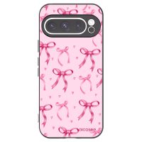 Silikónový čierny obal pre Google Pixel 9 Pro XL - Bow Aesthetic