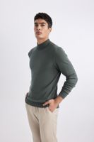 DEFACTO Slim Fit Slim Fit Turtleneck Knitwear Sweater