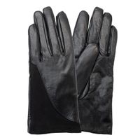 Semiline Woman's Women's Leather Gloves P8286