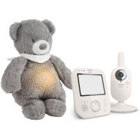 Philips Avent Baby Monitor SCD891/26+NATTOU Sleepy Bear Grey darilni set za dojenčke 0 m+