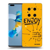 Silikónový čierny obal pre Huawei Mate 40 Pro - Enjoy