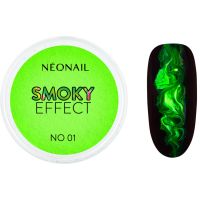 NEONAIL Effect Smoky Color Puder für Nägel Farbton No. 1 Green 2 g