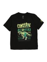 CONVERSE Majica 'DINOS'  zelena / svijetlozelena / crna / bijela