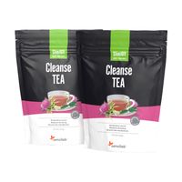 Cleanse TEA | 1+1 GRATIS | Kräuter-Detox-Tee, um den ganzen Körper zu entgiften. | Mit Mariendistel und grünem Tee | 20 Teebeutel | SlimJOY