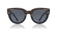 A.Kjærbede Lilly Black KL2215-014 Unisex - Slnečné okuliare A.Kjærbede - Čierna - KL2215-014-One-size - Size: One size
