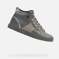 Dark gray women's sneakers Geox Blomiee - Women's