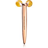 Crystallove Milky Amber 3D Lift & Sculpt Facial Roller масажний інструмент для обличчя 1 кс