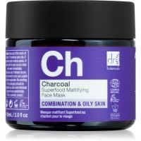 Dr Botanicals Charcoal pleťová maska 60 ml