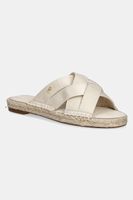 Tommy Hilfiger papuci SATIN ESPADRILLE MULE