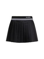 Abigail Pleated Wool Skirt