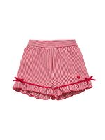 Striped Viscose Shorts