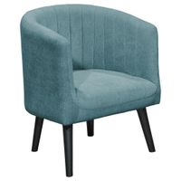 Livetastic KOKTAILOVÉ KRESLO, textil, tyrkysová