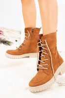 Fox Shoes Tan Women's Suede Boots