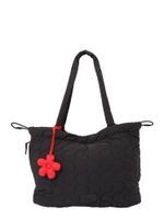 Seidenfelt Shopper torba 'Vaala'  svijetlocrvena / crna